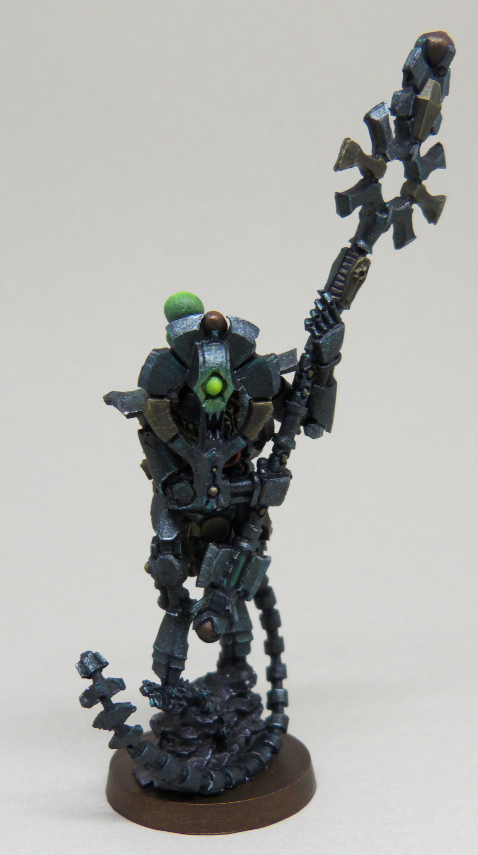 Grimdark Necrons Robot Warhammer 40000 Orikan The Diviner